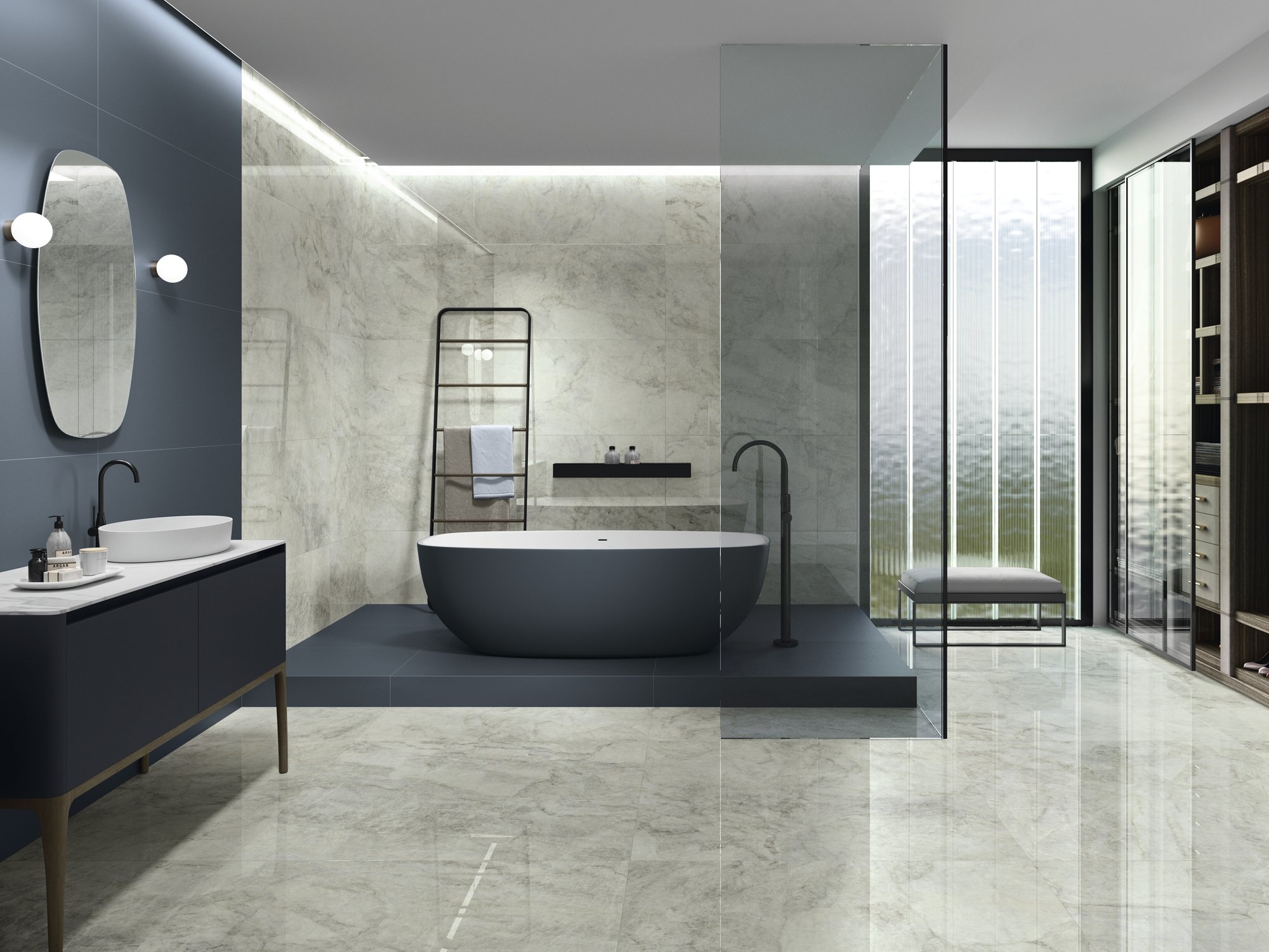 Ape Grupo Коллекция TAJ MAHAL Pearl Pol 120*120 см (P06) в интерьере